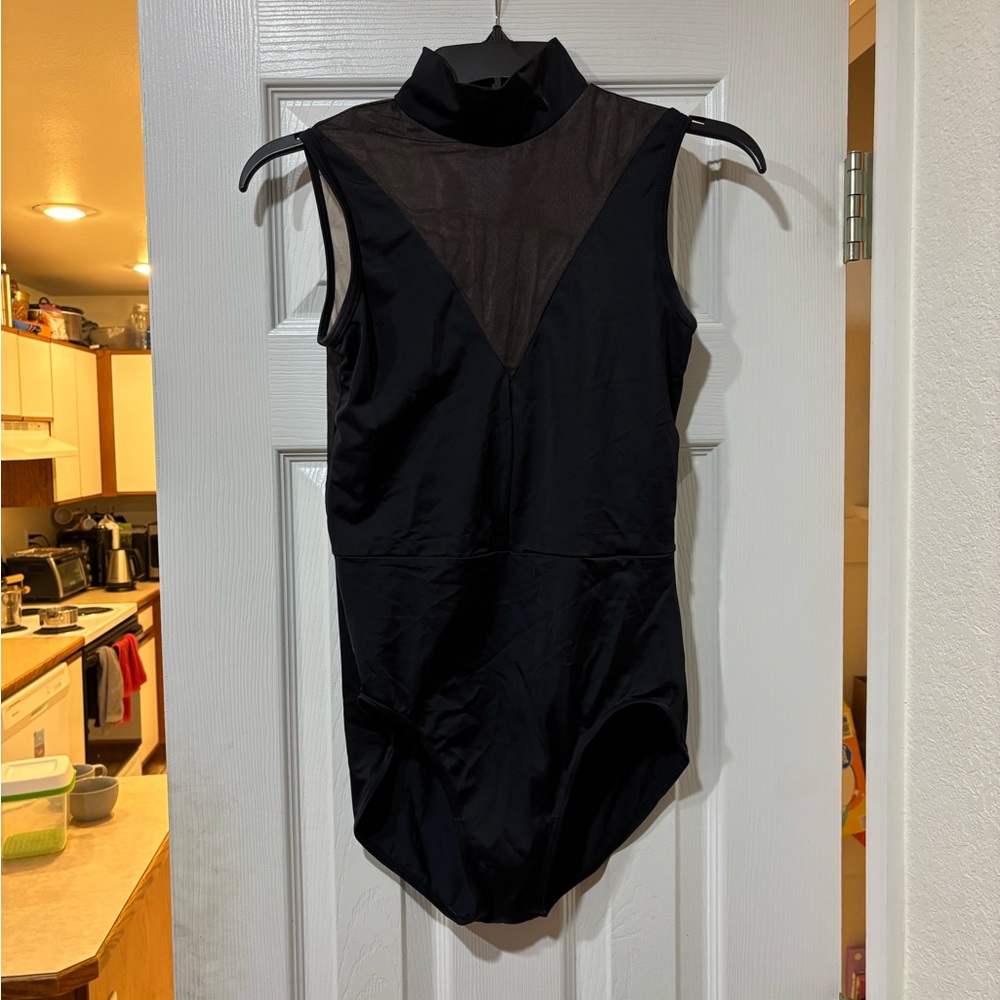 Adult Dance Mock-Neck Leotard